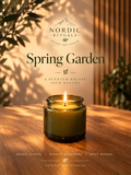 Spring Garden – Handmade Beeswax Scented Candle