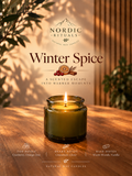 Winter Spice - Handmade Beeswax Scented Candle